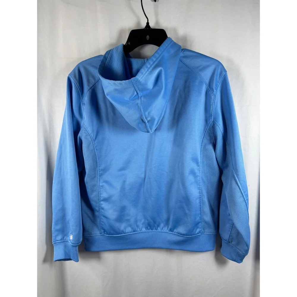 Badger Sport Youth Medium Blue Flood‎ City Elite Baseball Hoodie Long Sleeve